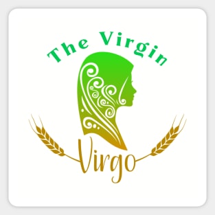 The virgin - Virgo Sticker